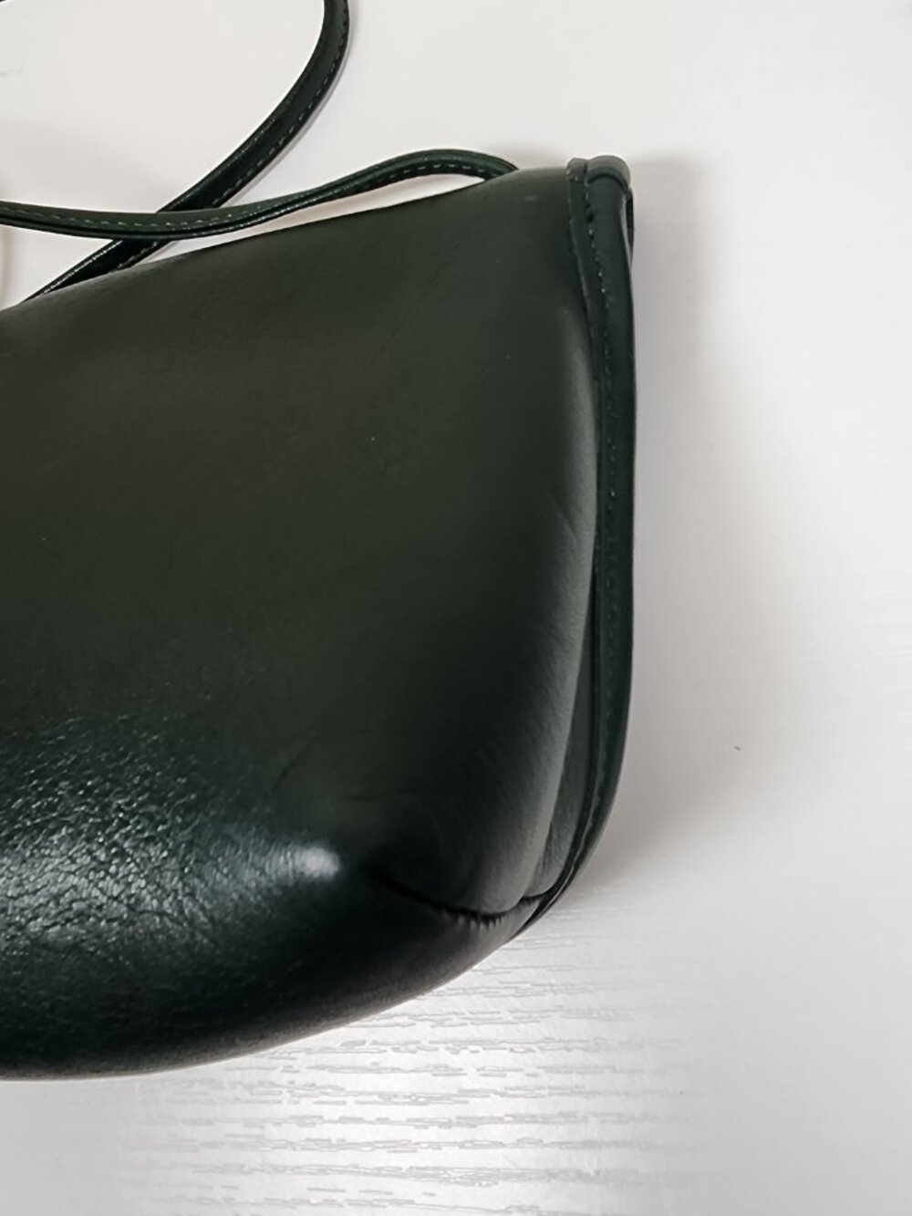 Bottle Green Vintage Everett Bag #9934 - Picture 12 of 13